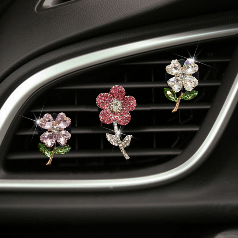 Dijamantni kaktus u saksiji Automobilska kopča za parfeme Cvijet Opuncija Otvor za zrak u automobilu Parfem Dekoracija za klima uređaj Dekoracija automobila