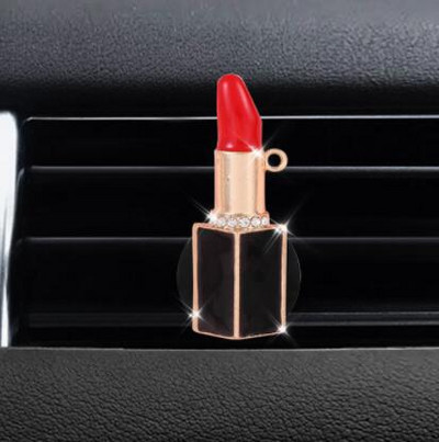 1kom Dodaci za unutrašnjost automobila Klima uređaj Otvor za odvod zraka Stezaljka za parfem Ruž za usne Dijamantni slatki kopča za miris Osvježivač zraka