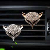 Diamond fox Crystal Clip Parfem Otvor za odzračivanje automobila Parfem Automatski izlaz Osvježivač zraka Miris Auto Dekoracije Difuzor arome za automobil