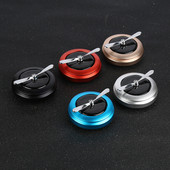 1 KOM Solarni parfem za automobil Legura Metalni solarni rotirajući miris Osvježivač zraka za automobil Automatski difuzor Solarna energija Miris za automobil Pročišćavanje zraka