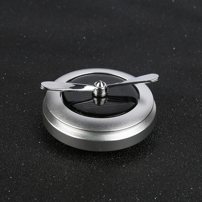 1 KOM Solarni parfem za automobil Legura Metalni solarni rotirajući miris Osvježivač zraka za automobil Automatski difuzor Solarna energija Miris za automobil Pročišćavanje zraka