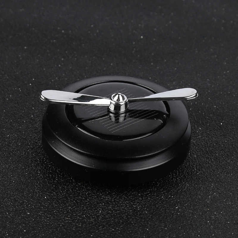 1 KOM Solarni parfem za automobil Legura Metalni solarni rotirajući miris Osvježivač zraka za automobil Automatski difuzor Solarna energija Miris za automobil Pročišćavanje zraka