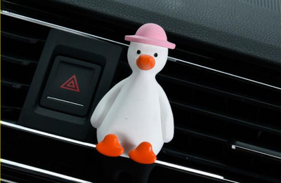 Slatki anime dodaci za automobile gipsana patka za automobile parfem za izlaz crtani film slatki dugotrajni lagani miris za dodatke za automobile difuzor