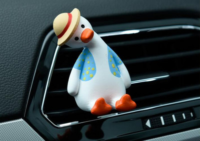 Slatki anime dodaci za automobile gipsana patka za automobile parfem za izlaz crtani film slatki dugotrajni lagani miris za dodatke za automobile difuzor