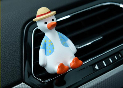 Slatki anime dodaci za automobile gipsana patka za automobile parfem za izlaz crtani film slatki dugotrajni lagani miris za dodatke za automobile difuzor