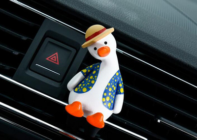 Slatki anime dodaci za automobile gipsana patka za automobile parfem za izlaz crtani film slatki dugotrajni lagani miris za dodatke za automobile difuzor