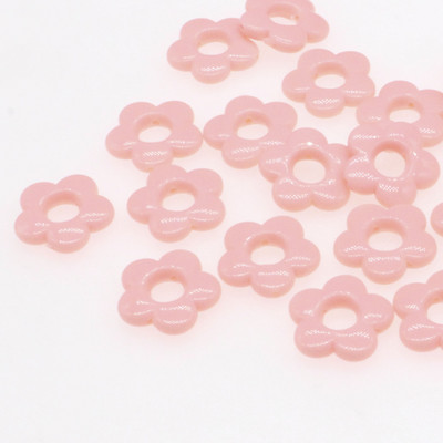 19mm Πράσινες πολύχρωμες χάντρες σε σχήμα λουλουδιού για κοσμήματα που κατασκευάζουν DIY αξεσουάρ κοσμημάτων