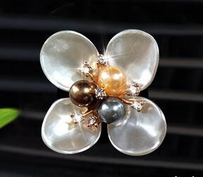 Osvježivač zraka za automobil Creative Auto Outlet Mirisni parfem Clip Čvrsti mirisni oblik cvijeta Dodaci za interijer za stil automobila