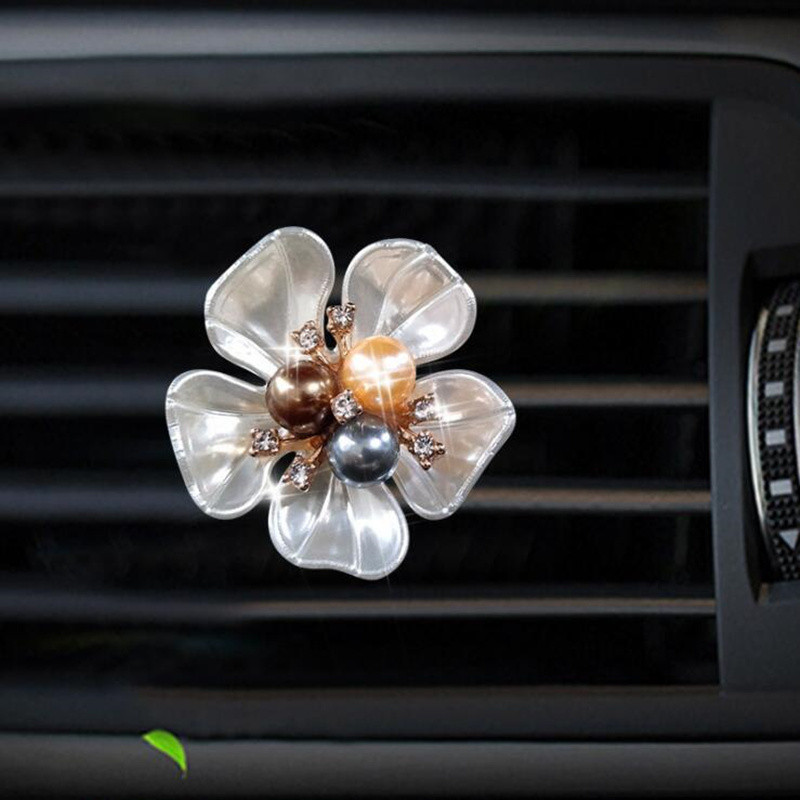 Osvježivač zraka za automobil Creative Auto Outlet Mirisni parfem Clip Čvrsti mirisni oblik cvijeta Dodaci za interijer za stil automobila