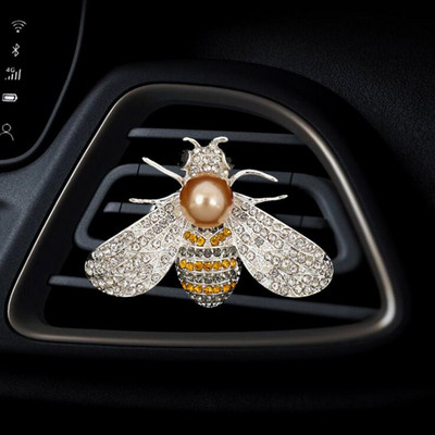 1PC Bee Style Car Parfum Clip Odorizant Decorare priză aer pentru vehicul