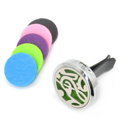 Auto osvježivač zraka parfem difuzor kopča automatski otvor za eterično ulje medaljon punjenje miris miris izlaz osvježenje eliminator mirisa