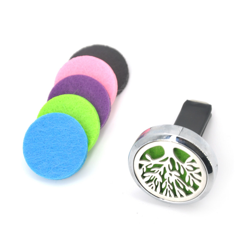 Auto osvježivač zraka parfem difuzor kopča automatski otvor za eterično ulje medaljon punjenje miris miris izlaz osvježenje eliminator mirisa