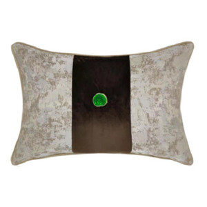 Modern patchwork jacqurad párnahuzat párnahuzat barna luxus kanapé derék párnahuzat láncszékes ággyal