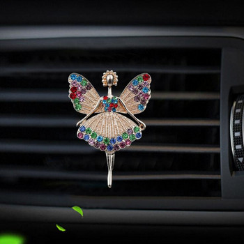 Fairy Style διαχύτης φιαλών αρώματος αποσμητικού χώρου αυτοκινήτου στο αυτοκίνητο Έξοδος εξαερισμού κλιματιστικού Κλιπ αρώματος