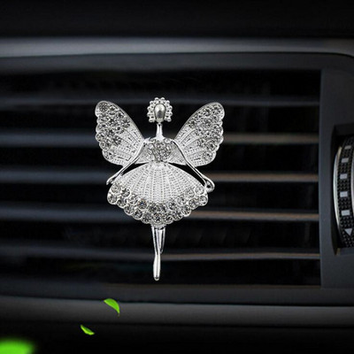 Fairy Style освежител за въздух за кола, бутилка за парфюм, дифузер в колата, автоматичен, изходен отвор за климатик, вентилационен отвор, щипка за парфюм