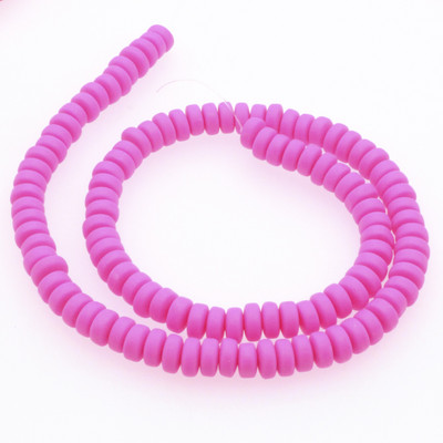 Ellipse Glinene perle Odstojnik od polimerske gline Rasute ručno izrađene perle za ogrlicu Diy Dodaci za narukvice 7 mm