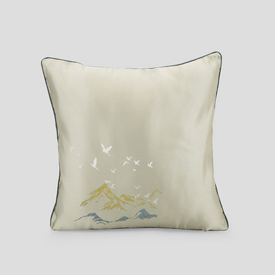 45X45/50x30cm Klasszikus kínai jacquard párnahuzat kanapé szék vintage derékpárna huzat háttámla párnahuzathoz