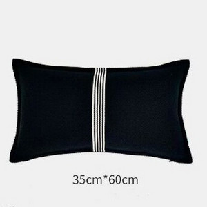 Kućni dekor Jastuk Navlaka Ukrasna jastučnica Moderna Jednostavna Luksuzna Geometrijska Jacquard Mješavina Tkanina Coussin Sofa Stolica Četvrtasta