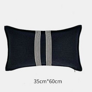 Kućni dekor Jastuk Navlaka Ukrasna jastučnica Moderna Jednostavna Luksuzna Geometrijska Jacquard Mješavina Tkanina Coussin Sofa Stolica Četvrtasta