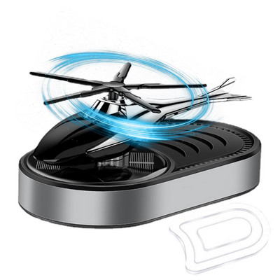 Solarni helikopter Dekor za aromaterapiju automobila Solarni zrakoplov Difuzor mirisa za automobil Solarni osvježivači zraka u obliku helikoptera