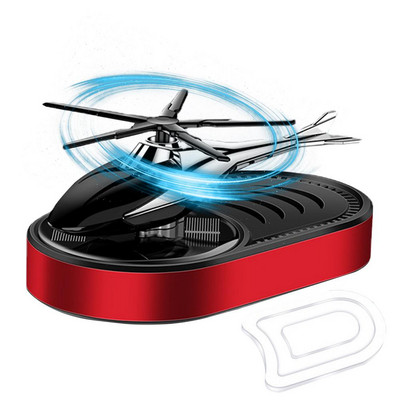Solarni helikopter Dekor za aromaterapiju automobila Solarni zrakoplov Difuzor mirisa za automobil Solarni osvježivači zraka u obliku helikoptera