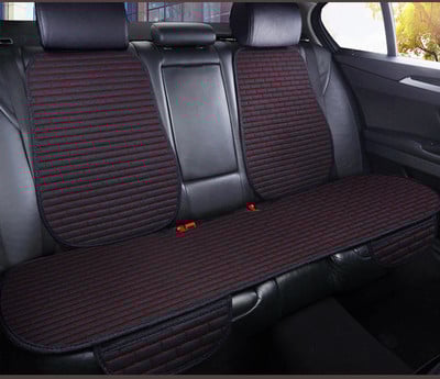 Automašīnas sēdekļa pārvalks priekšējais/aizmugurējais lina sēdekļa aizsargs spilvens auto sēdekļa spilvena aizsargs spilventiņš auto pārvalki paklājiņš aizsarg