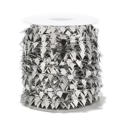 1 metar širine 6 mm od nehrđajućeg čelika Chevron karika lančić zlatni lančići za ogrlicu narukvica anklet DIY pribor za izradu nakita