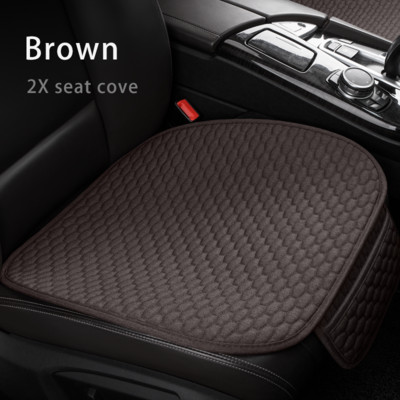 Husă scaun auto Karcle Set complet Imitație lenjerie Protector universal pentru scaun Perna scaunului din spate Huse auto față spate În salon cald