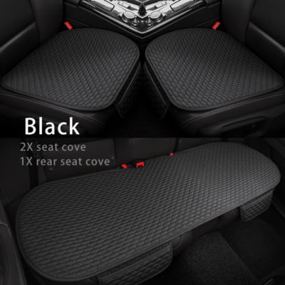 Husă scaun auto Karcle Set complet Imitație lenjerie Protector universal pentru scaun Perna scaunului din spate Huse auto față spate În salon cald