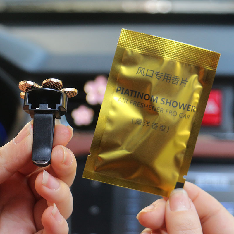 4 male tratinčice otvori za automobile kopča za parfem aroma kopča ukrasi dodaci za unutrašnjost automobila automobilski ukrasi