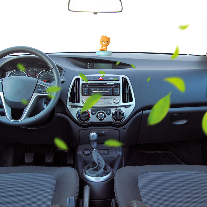 Osvježivač zraka za automobil Slatka breskva Difuzor za automobil Cartoon Style Aromaterapijski ukras za interijer Automobilski osvježivači zraka Dodaci za automobile