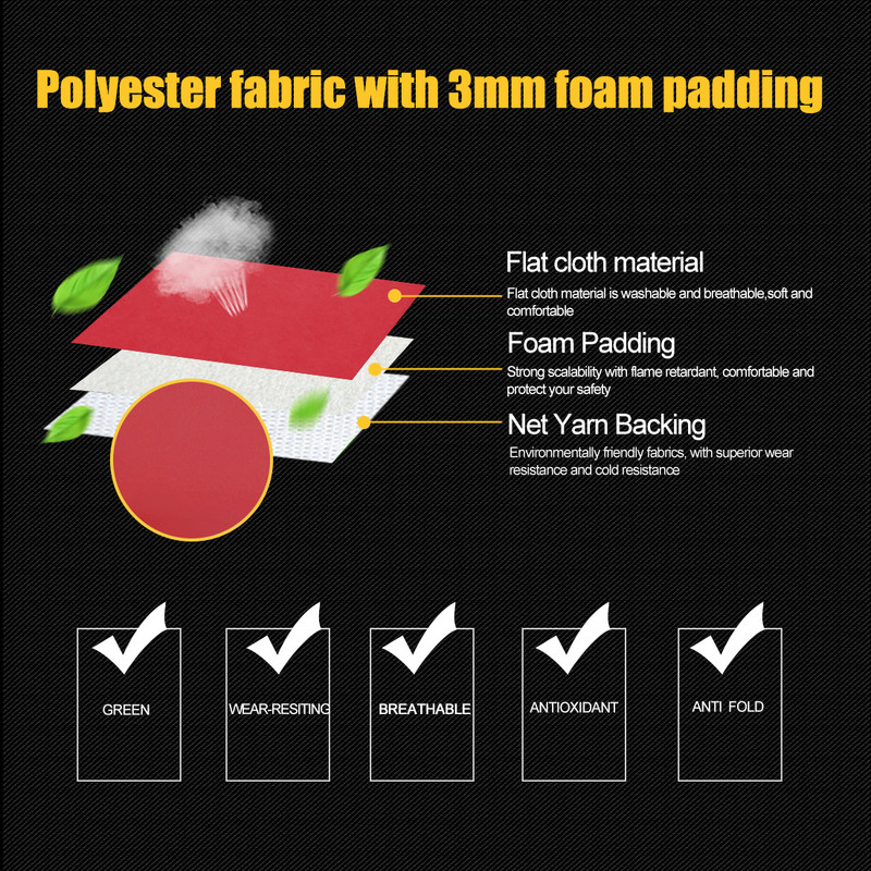 X Autohaux 5 boja Bucket Univerzalne navlake za autosjedalice prikladne za automobile Kamion SUV Unutarnje navlake za sjedala Zaštitna dodatna oprema