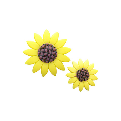 2PCS suncokreta Osvježivač ventilacijskih otvora za automobil Dijamantna kopča za parfeme Miris za automobil Klima uređaj za kopču za parfeme Autodijelovi