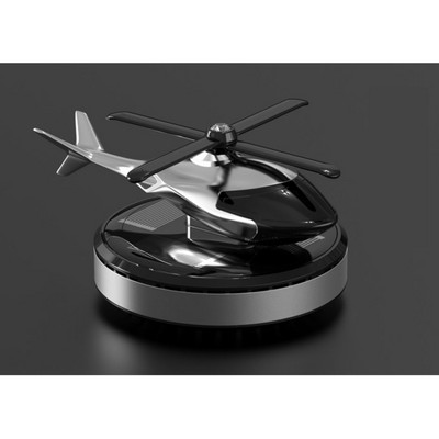 Saules enerģijas helikopters gaisa svaigs Cystal saules enerģijas plaknes difuzors, vērpšanas helikopters, smaržas automašīnas paneļa aromterapija