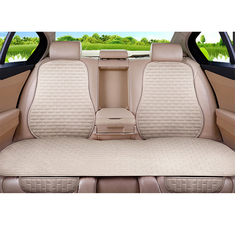 Automobilio sėdynės užvalkalas priekinis/galinis lininis/lininis sėdynės pagalvėlės apsauginis padas Juodas/raudonas/smėlio spalvos/pilkas/kavinis/rudas skirtas Nissan Teana X5 X45