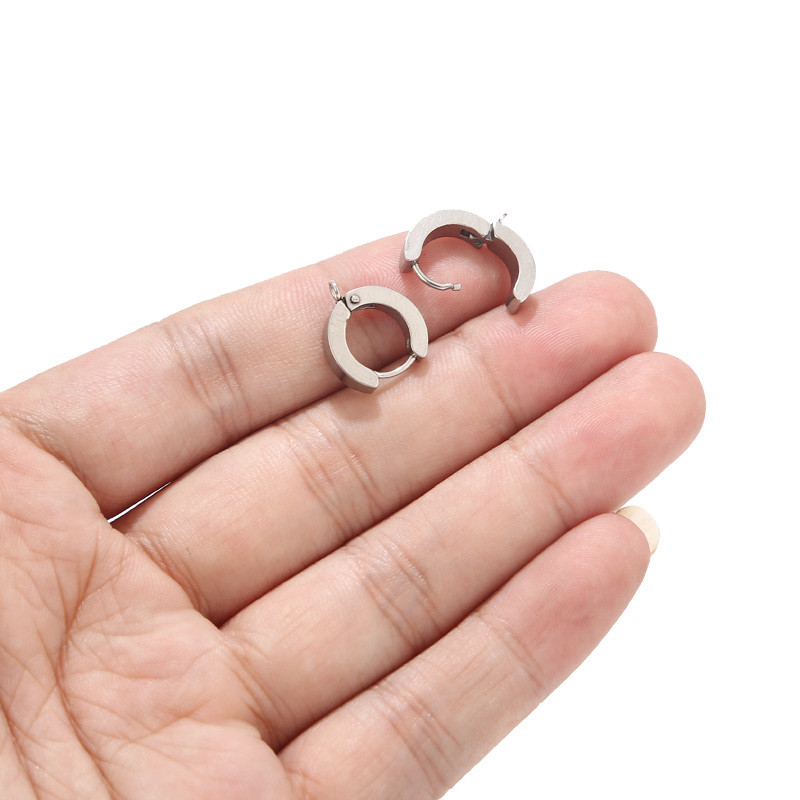 10 komada zlatnih huggie naušnica od nehrđajućeg čelika, nalaza za štapiće za uho za dijelove nakita „uradi sam“