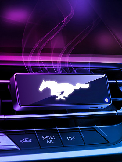Új autó levegőkimeneti aromaterápia légköri fénnyel egyedi Ford Mustang GT SHELBY 350 500 2005 2006 2007 2008 2009 stílushoz