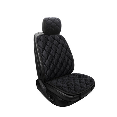 Husă scaun auto Pernă din pânză flocata față spate Accesorii auto anti-alunecare Protecție universală a scaunului Covoraș Păstrați căldura iarna