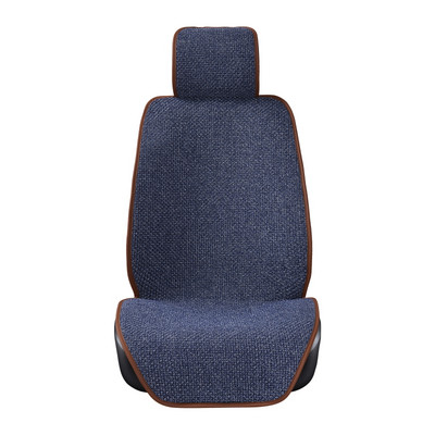 Κάλυμμα καθίσματος αυτοκινήτου από λινάρι, μεγάλου μεγέθους, λινό μαξιλαράκι καθίσματος, πλενόμενο προστατευτικό με πλάτη για φορτηγό αυτοκινήτων Suv Van