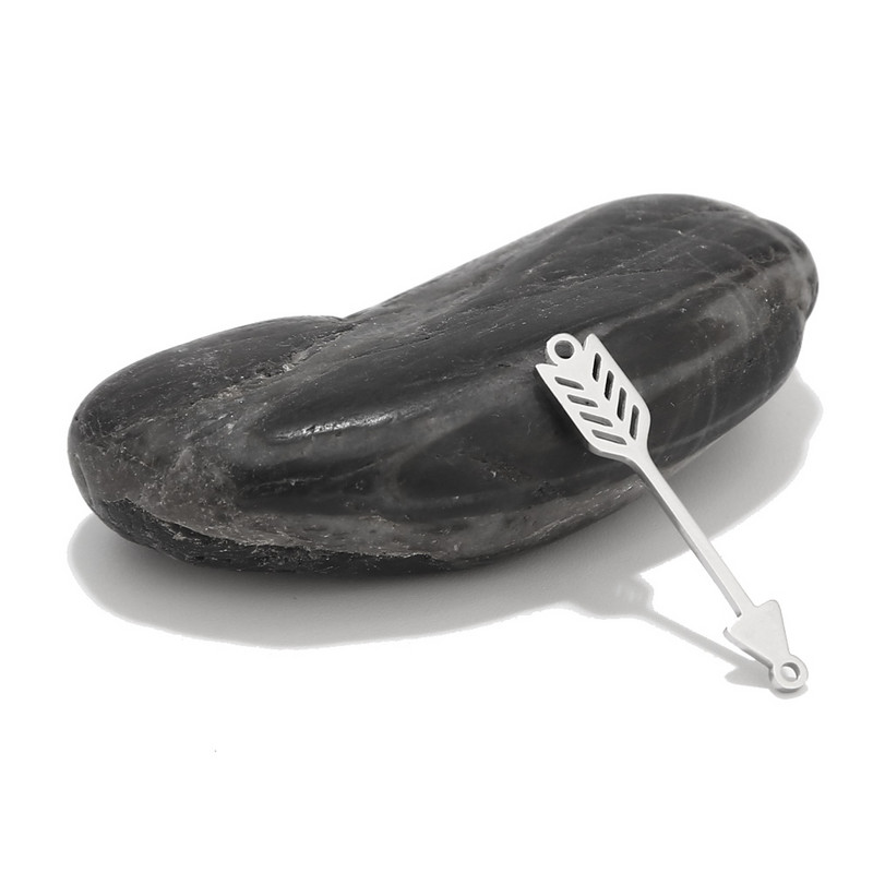 5 vnt. nerūdijančio plieno rodyklės jungtys auksiniai papuošalai. Tiekimo papuošalų kūrimo rankdarbių radiniai