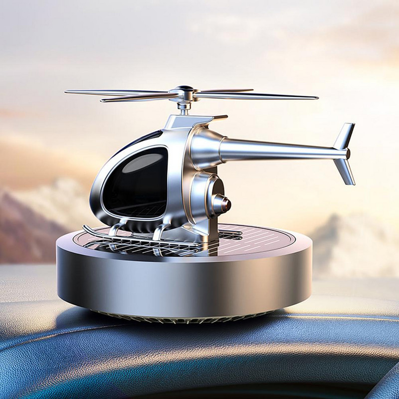 Automobilių oro gaiviklis Automobilių priedai Vidinis kvepalų difuzorius Saulės rotacinis lėktuvas Aromaterapinis kvepalai eterinio aliejaus papuošalai