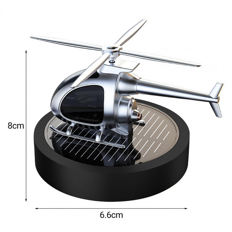 Automobilių oro gaiviklis Automobilių priedai Vidinis kvepalų difuzorius Saulės rotacinis lėktuvas Aromaterapinis kvepalai eterinio aliejaus papuošalai