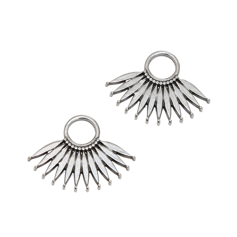 5 kom/lot Sunčane privjeske od nehrđajućeg čelika za DIY žene Nakit Naušnice Ogrlica Perle Nalazi 27x20 mm