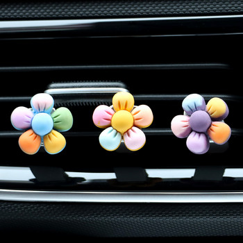 3 τμχ Χαριτωμένα κλιπ αεραγωγών αυτοκινήτου Charm Εσωτερικά αξεσουάρ αυτοκινήτου Χαριτωμένα λουλούδια από μπαλόνι Διακόσμηση αυτοκινήτου