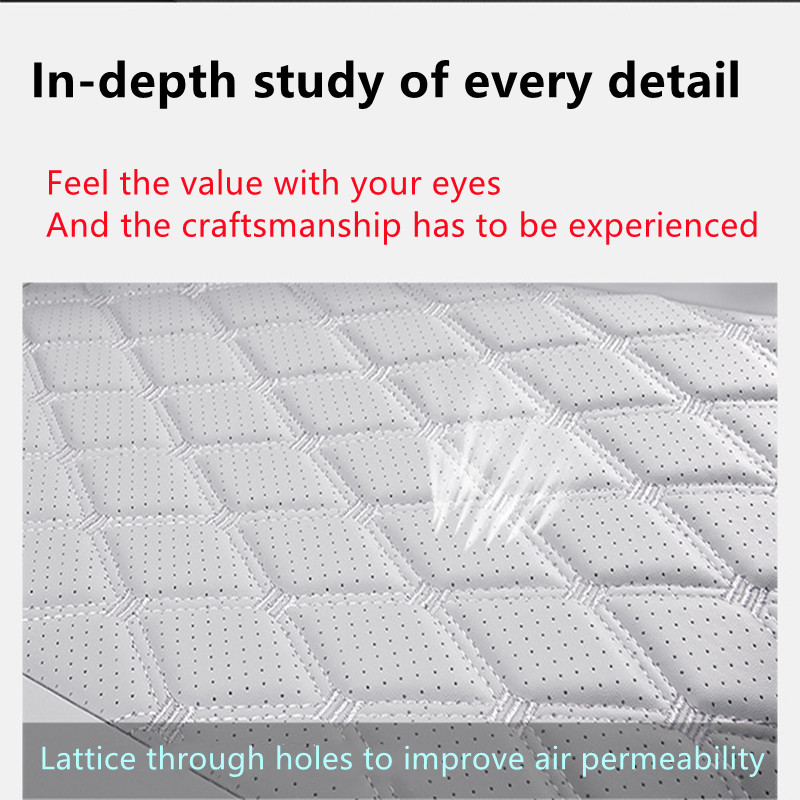 PU odinis automobilio sėdynės užvalkalas Automatinė sėdynės apsauginė pagalvėlė Neslystanti, kvėpuojanti ir graži kabinos sėdynės apsauga Automobilio priedai