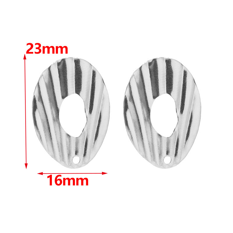 10 komada okruglih okruglih stupića za naušnice s omčom Hipoalergene zlatne komponente od nehrđajućeg čelika za izradu naušnica