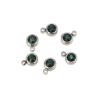 10 komada Zlatni kamenčić od nehrđajućeg čelika Kristalni privjesci Dodaci za Ogrlicu Narukvica Izrada nakita