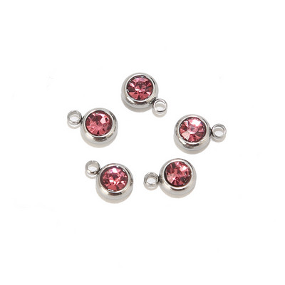 10 komada Zlatni kamenčić od nehrđajućeg čelika Kristalni privjesci Dodaci za Ogrlicu Narukvica Izrada nakita