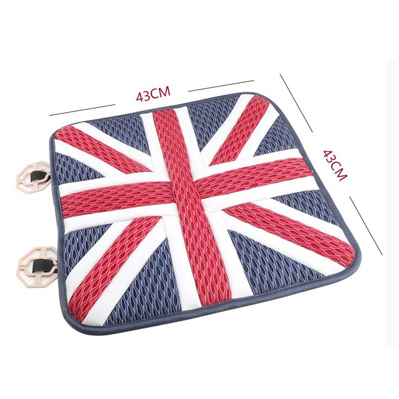 1 tk Union Jack PU Ice siidist padi istmepadja katted, polsterdatud auto stiil MINI Cooper JCW One R55 R56 R58 R59 R60 R61 F54 F55 jaoks