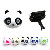 2 DB Aranyos Panda autóformázó légfrissítő parfüm ambientador para auto szellőzőnyílások díszítéséhez autószagú ízek kiegészítők